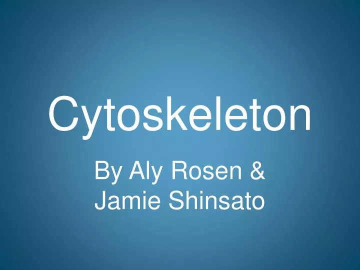 cytoskeleton