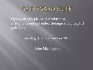 gytteg rd elite