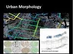 Urban Morphology