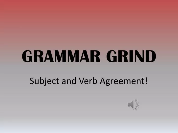 grammar grind