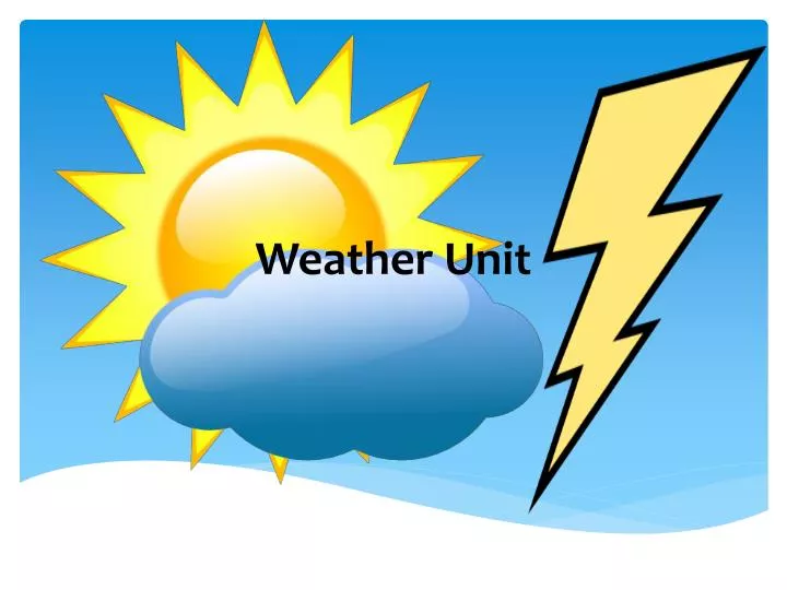 weather unit
