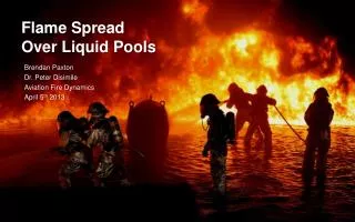 Flame Spread Over Liquid Pools