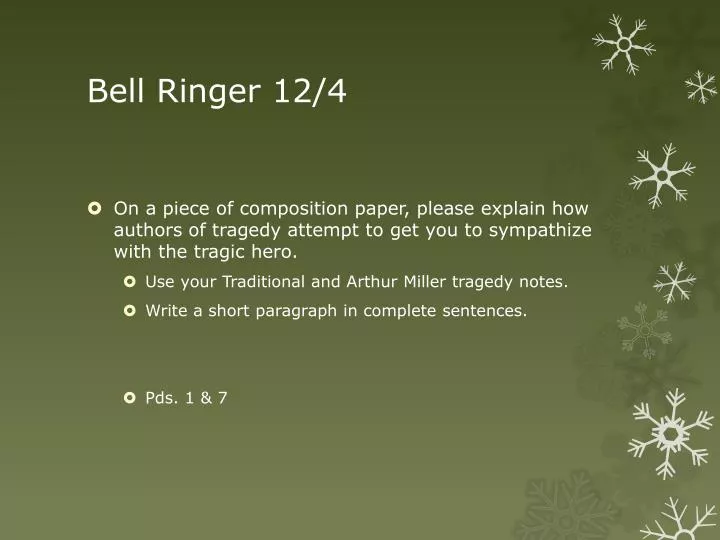 bell ringer 12 4