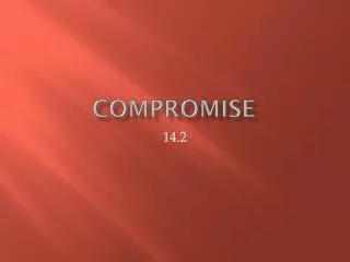 Compromise