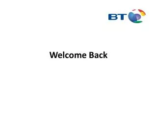 Welcome Back