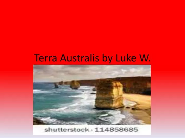 terra australis by luke w