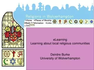 Learning about local religions