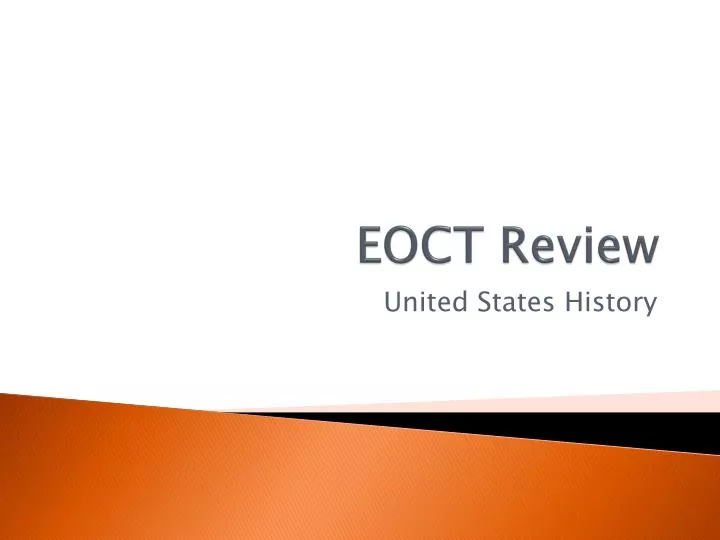 eoct review