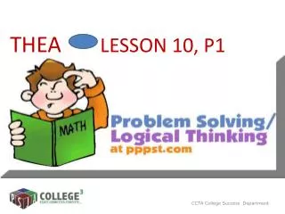 THEA LESSON 10, P1