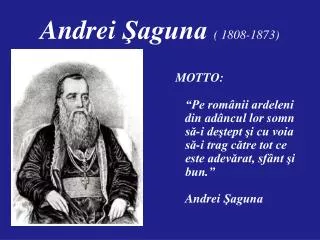 andrei aguna 1808 1873