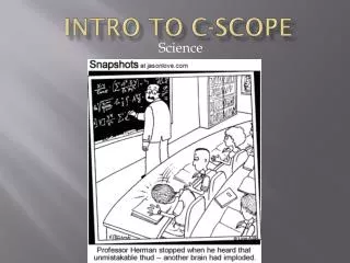 intro to c scope