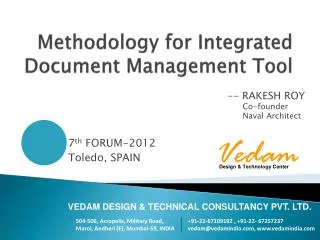 Methodology for Integrated Document Management Tool