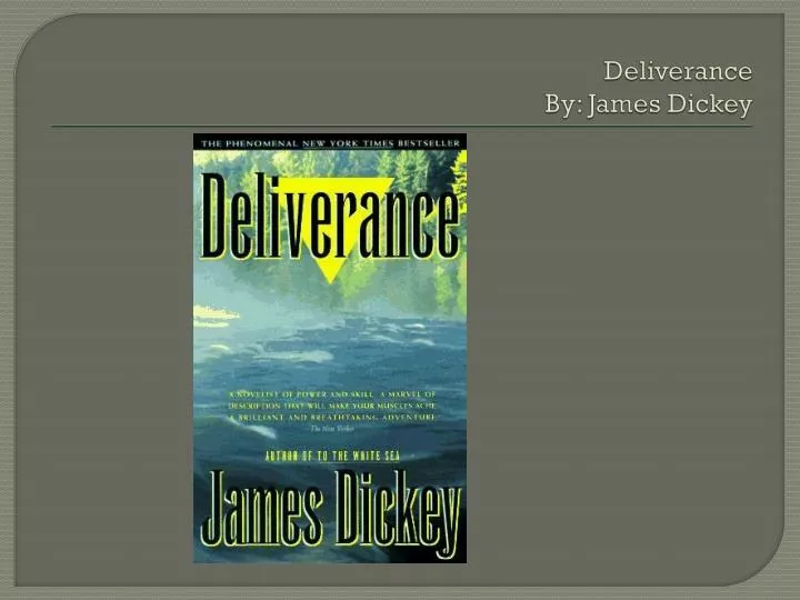 deliverance by james dickey
