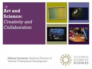 Art and Science: Creativity and Collaboration