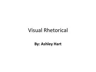 Visual Rhetorical