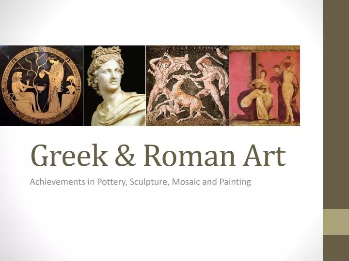 greek roman art