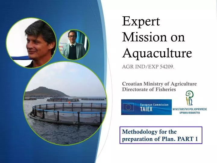 expert mission on aquaculture