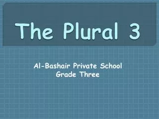 The Plural 3