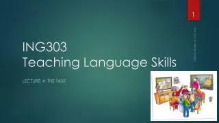 ING303 Teaching Language Skills