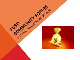 FUSD Community forum