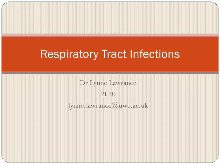 respiratory tract infections