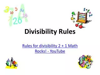 divisibility rules