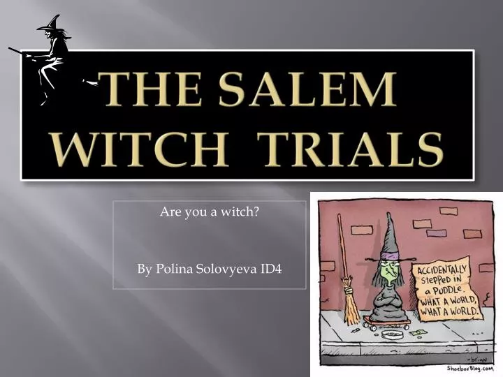 the salem witch trials