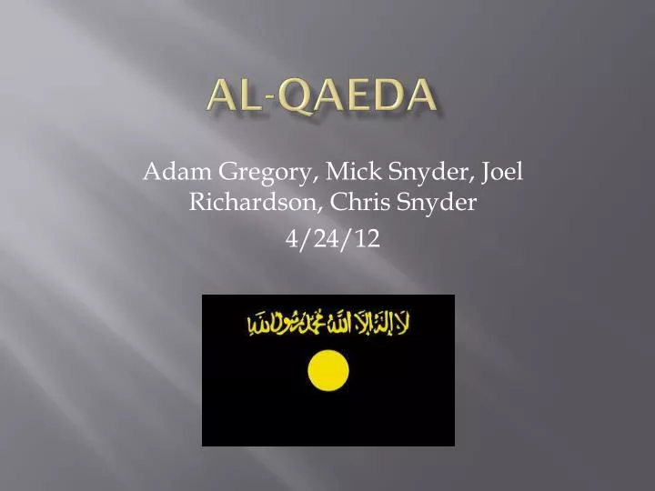 al qaeda