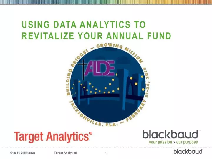 using data analytics to revitalize your annual fund