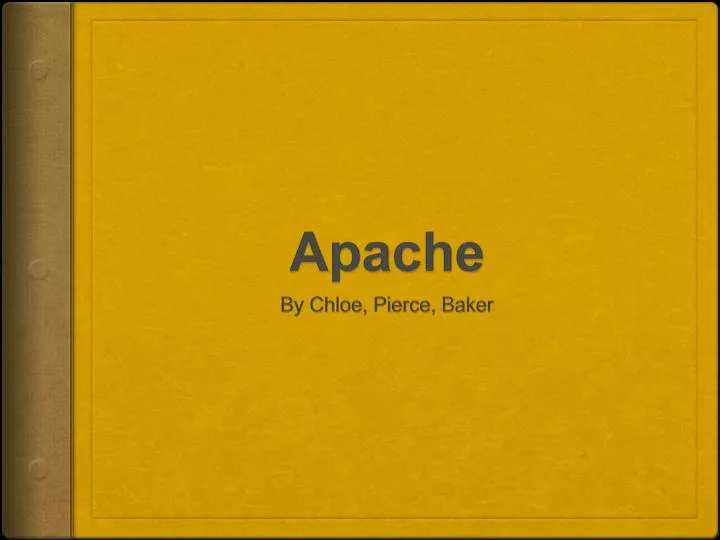 apache