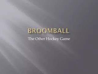 BroomBall