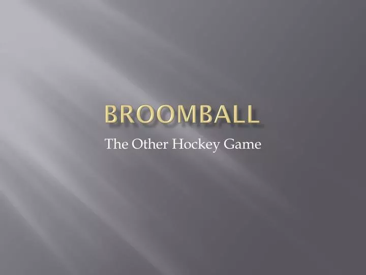 broomball