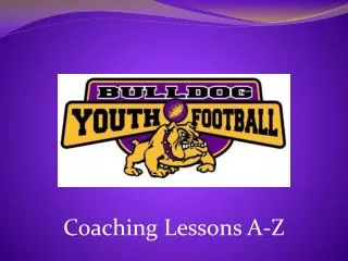 Coaching Lessons A-Z