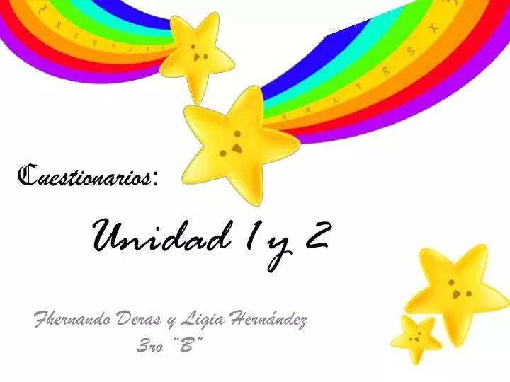 unidad 1 y 2