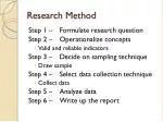 Research Method - slide 1