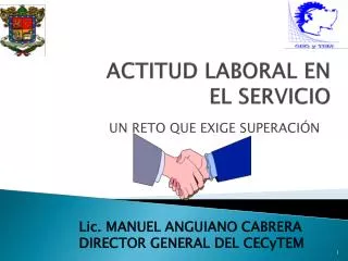 actitud laboral en el servicio