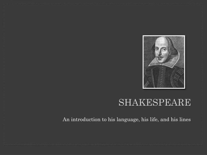 shakespeare