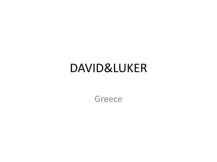 david luker