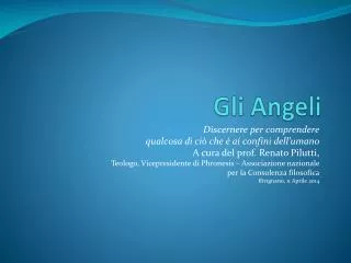 gli angeli