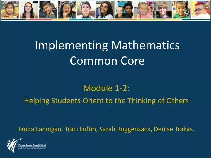 implementing mathematics common core
