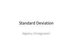 Standard Deviation - slide 1