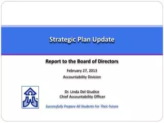 Strategic Plan Update