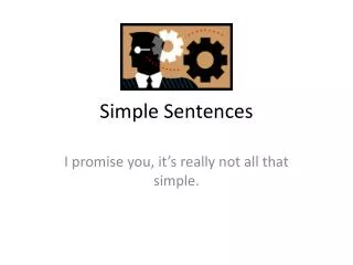 simple sentences