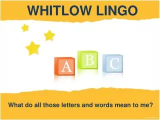 WHITLOW LINGO