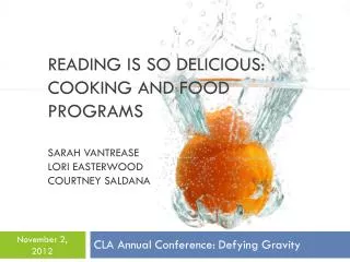 CLA Annual Conference: Defying Gravity