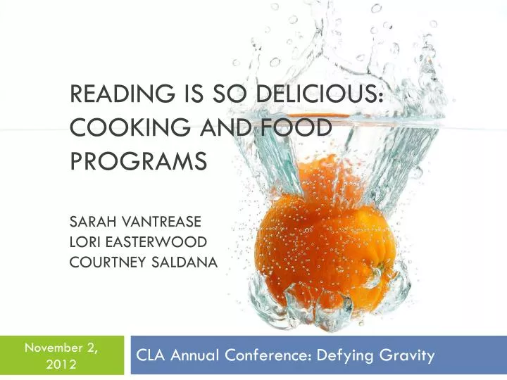 reading is so delicious cooking and food programs sarah vantrease lori easterwood courtney saldana