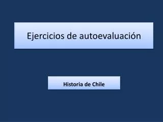 ejercicios de autoevaluaci n
