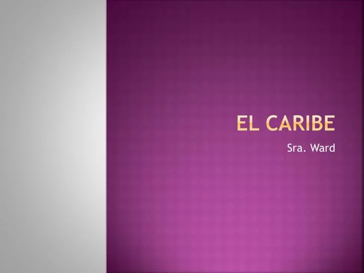 el caribe