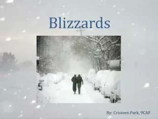 Blizzards