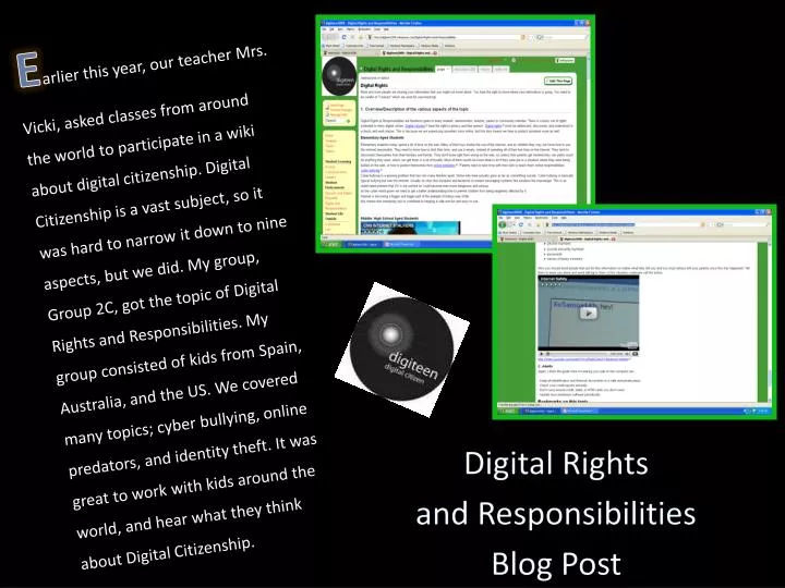 digital rights and responsibilities blog post